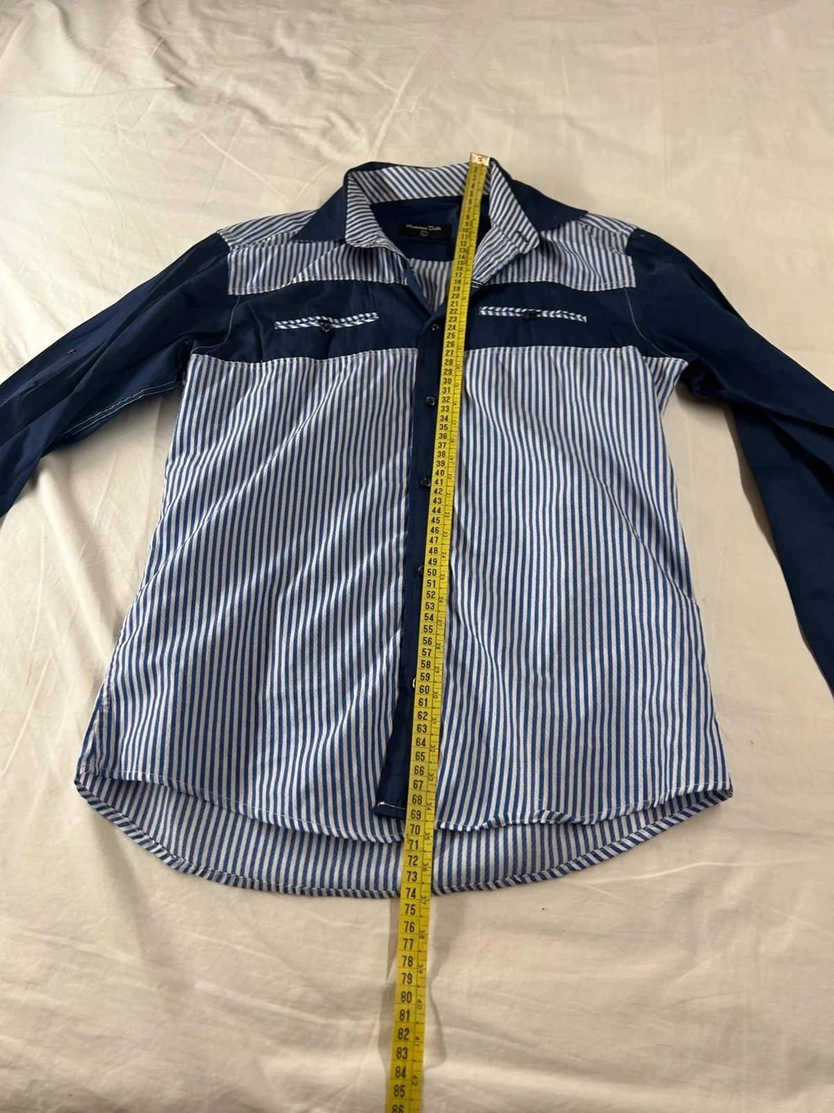 Camisa vintage a rayas Massimo Dutti – photo 8